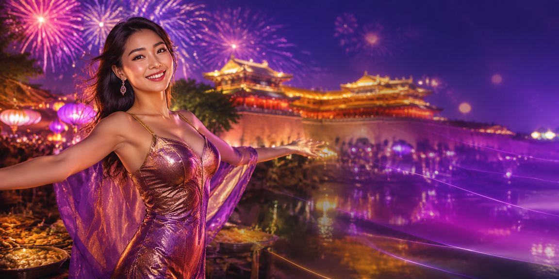 Không khí giải trí sôi động tại chợ đêm Huế với ánh đèn lung linh và cộng đồng người chơi
